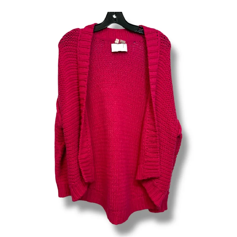 Cardigan By Moth In Pink, Size: M Relaxed Men's Australian 