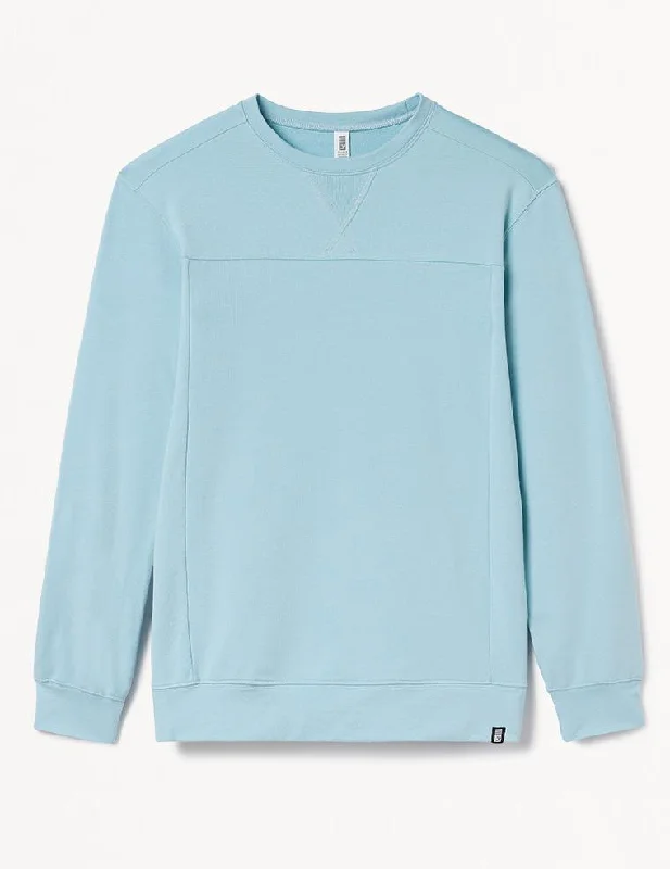 Alpine Pullover: Vista Blue Organic