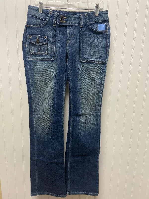 Jeans Straight By Guess In Blue Denim, Size: 6 Earthy Men's Sustainable 