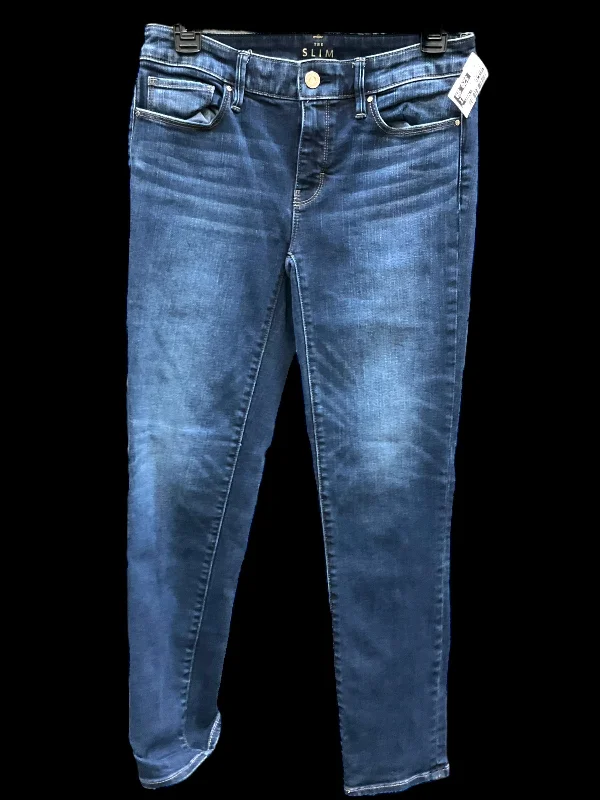 Jeans Skinny By White House Black Market In Blue Denim, Size: 0 Confident Men's Power