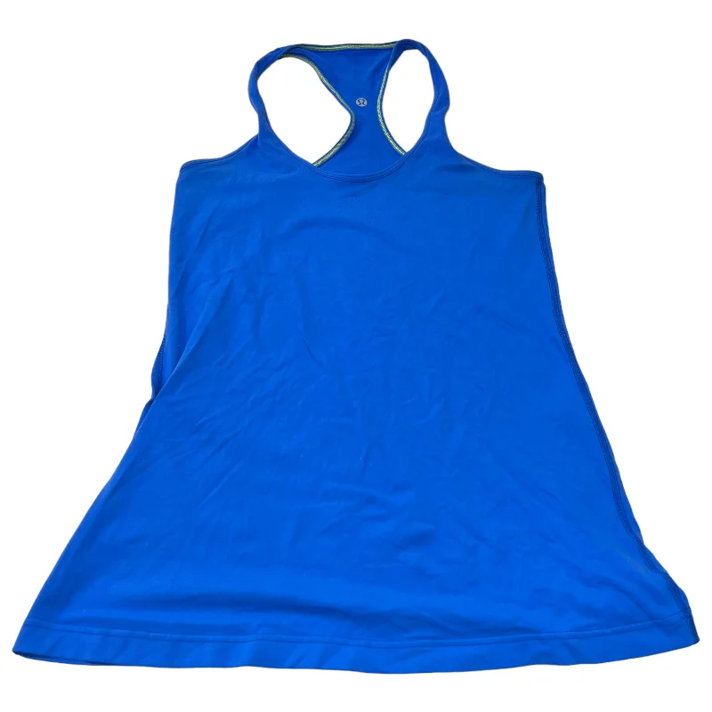 Athletic Tank Top By Lululemon In Blue, Size: M Modern Men's 