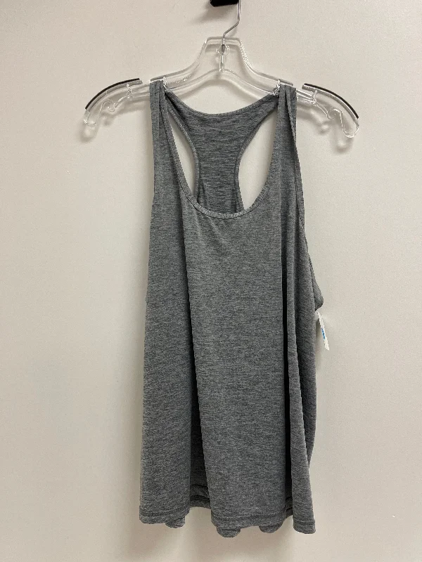 Athletic Tank Top By Xersion In Grey, Size: Xl Organic