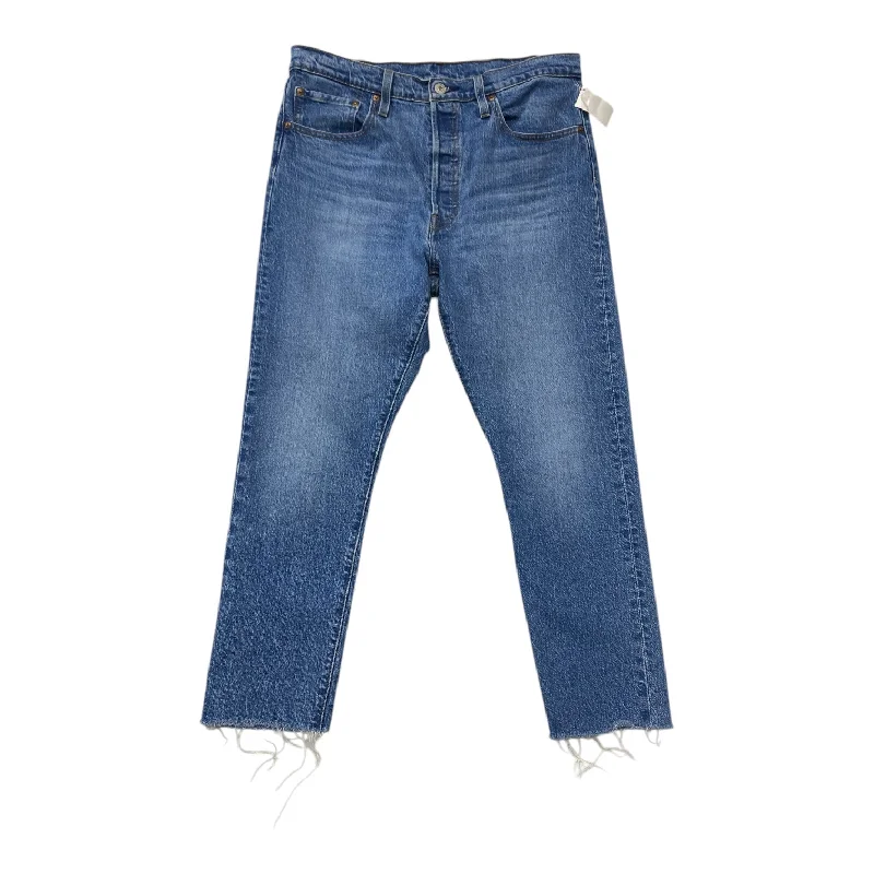 Jeans Skinny By Levis In Denim Blue, Size: 14 Vacation