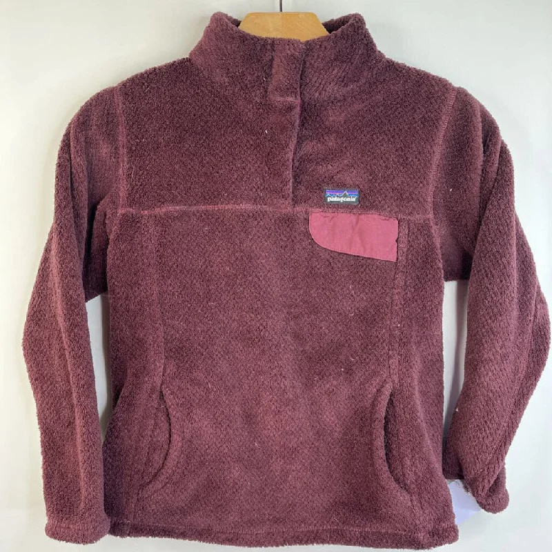 Size 10: Patagonia Deep Purple Pullover Fleece Jacket Edgy Men's Punk