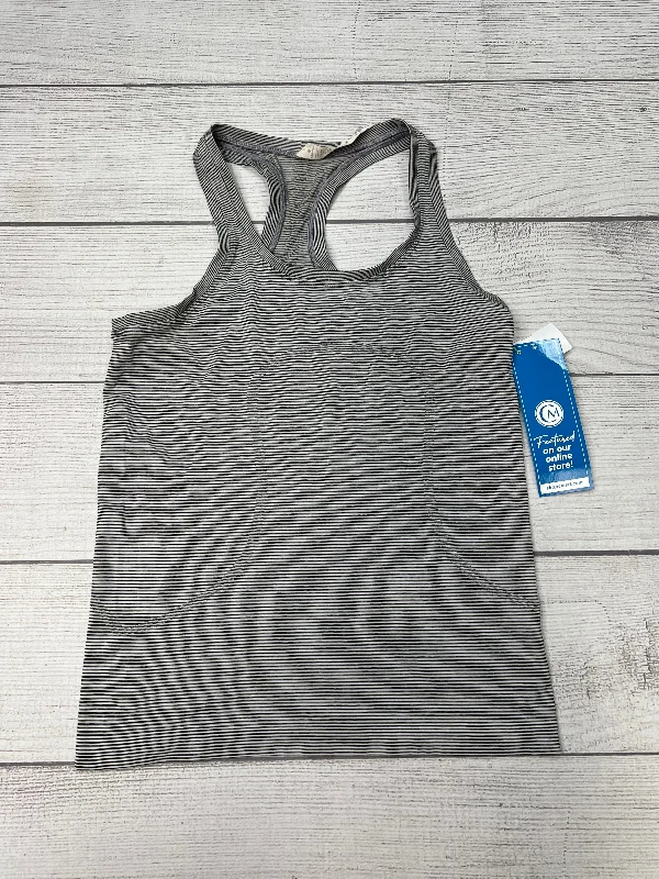 Athletic Tank Top By Lululemon In Striped, Size: M Business