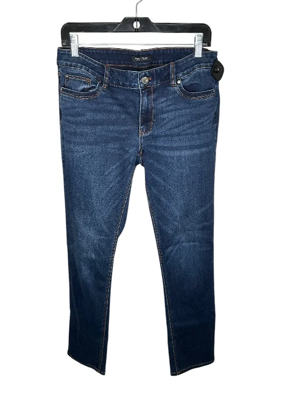 Jeans Skinny By White House Black Market In Blue Denim, Size: 8 Earthy Men's Hemp