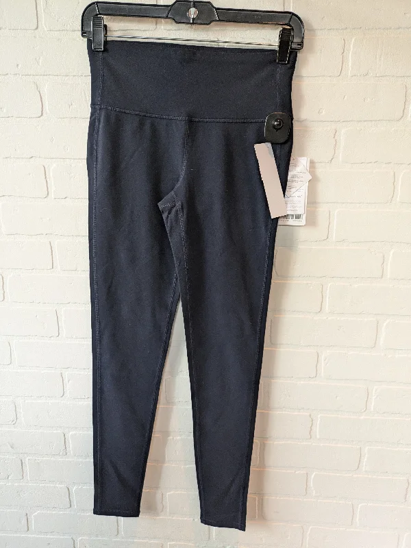 Blue Athletic Leggings Athleta, Size 4 Beach