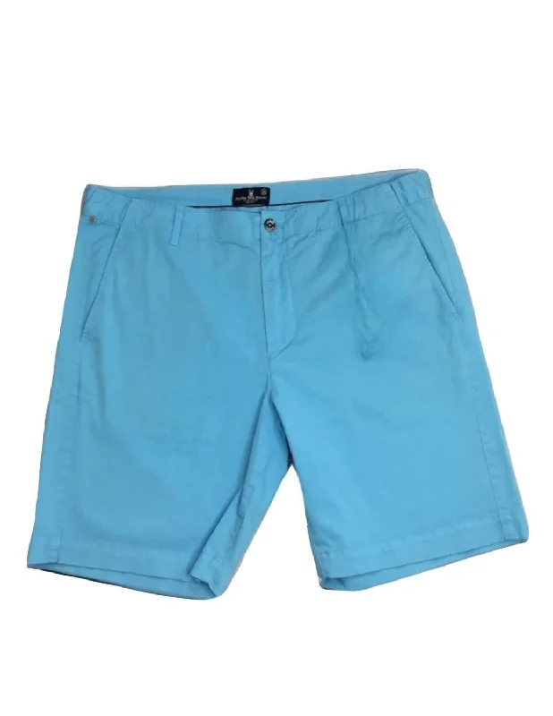 Diego Shorts In Clear Sky Sleek Men's Metallic