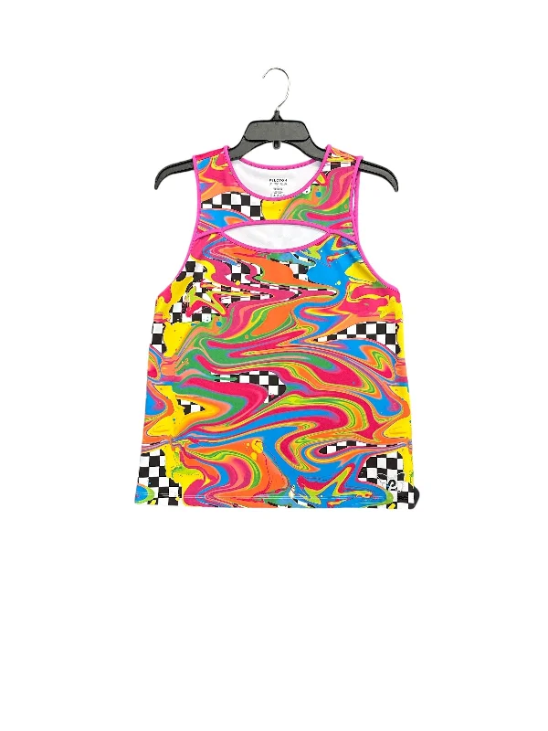 Athletic Tank Top By Clothes Mentor In Multi-colored, Size: M Vacation