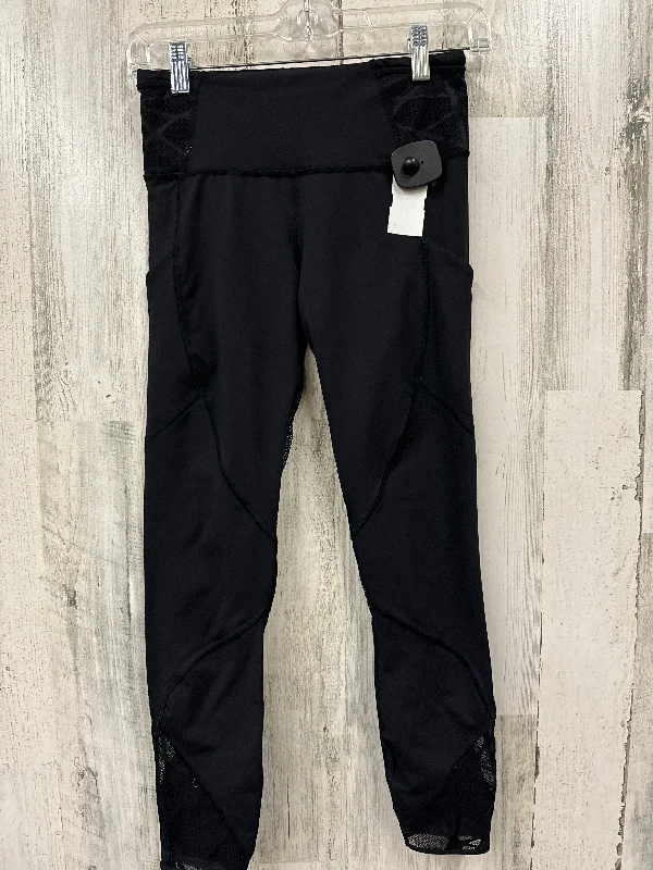 Black Athletic Leggings Lululemon, Size 4 Preppy Men's College