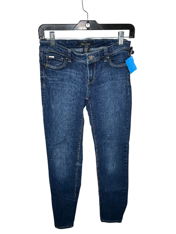 Jeans Skinny By White House Black Market In Blue Denim, Size: 2 Refined Men's Velvet