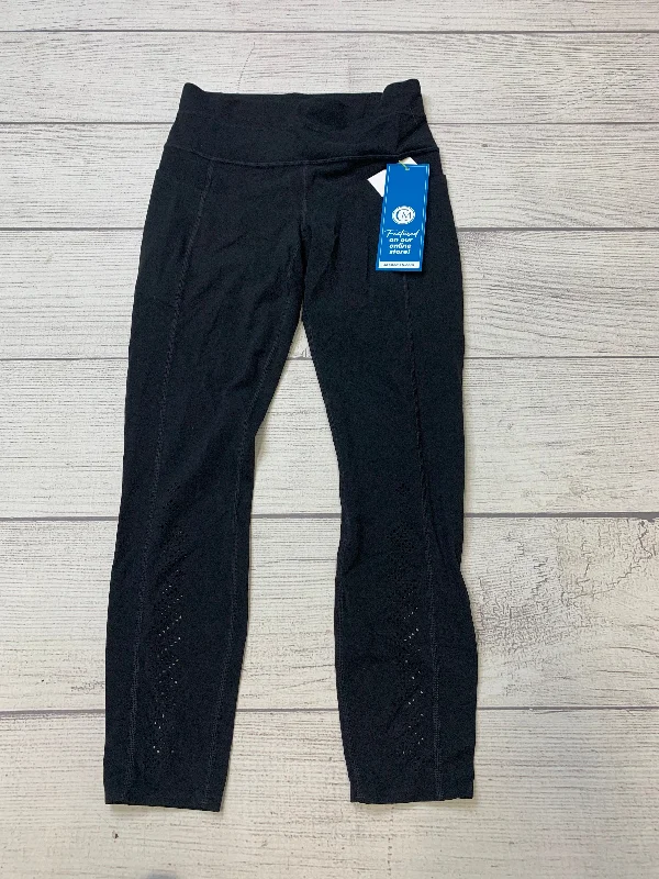 Black Athletic Leggings Athleta, Size S Unique Men's Patch