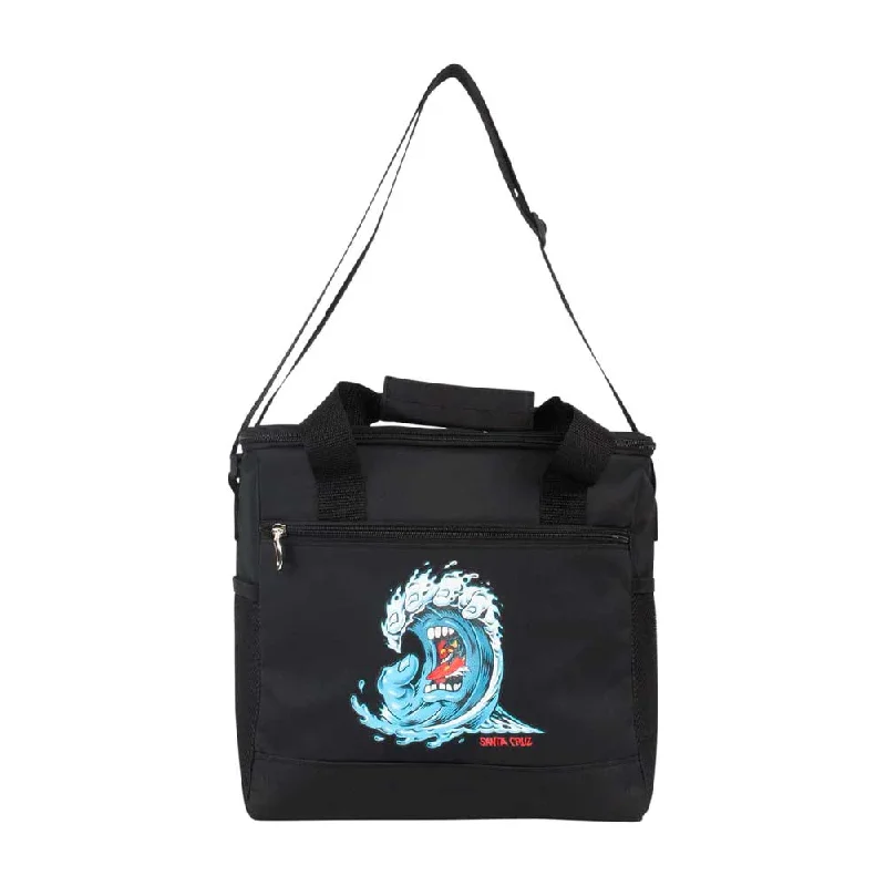 Santa Cruz Screaming Wave Hand Cooler Bag Laid