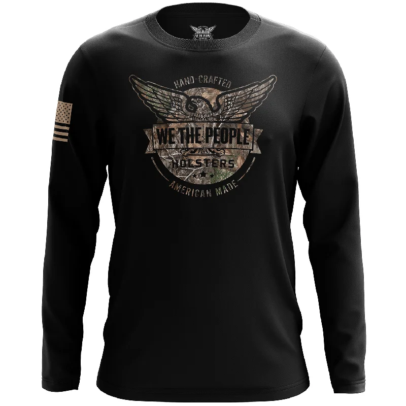 Realtree EDGE® We The People Holsters Logo Long Sleeve Shirt Tough Men's Tactical