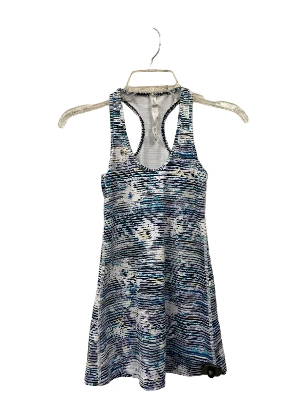 Athletic Tank Top By Lululemon In Blue, Size: 2 Youthful Men's Pop