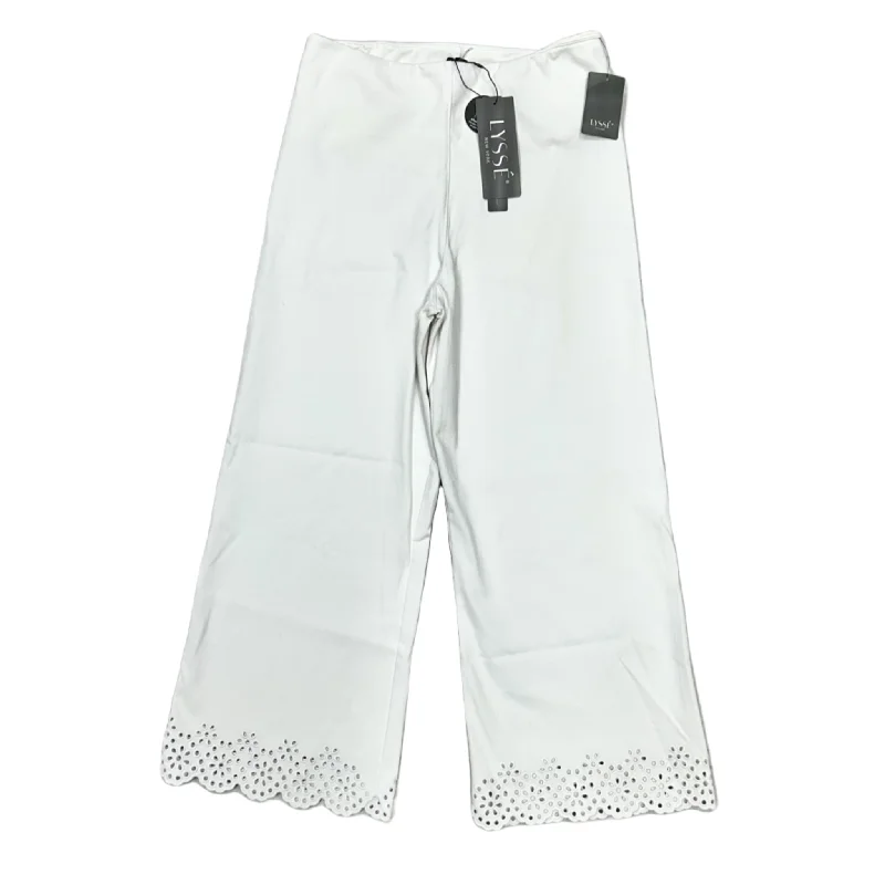 Jeans Flared By Lysse In White Denim, Size: L Bold Men's Statement