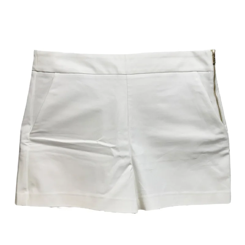 Sarissa Stretch Shorts Designer By Lilly Pulitzer In White, Size: 14 Unique Men's Patch