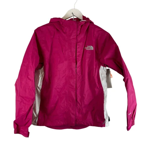 Coat Raincoat By The North Face In Pink, Size: S Cool Men's Distressed