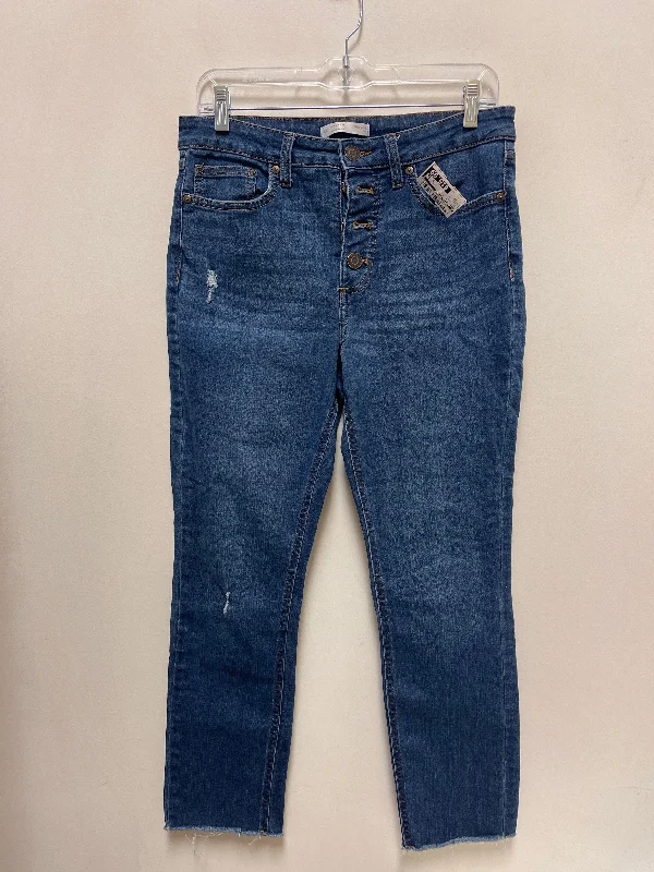 Jeans Skinny By Lc Lauren Conrad In Blue Denim, Size: 10 Refined Men's Hand