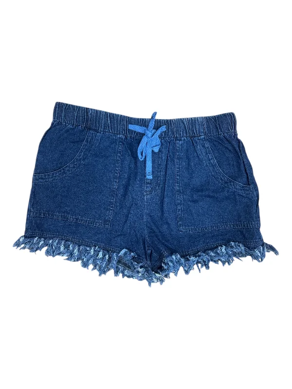 Shorts By Acting Pro In Blue Denim, Size: S Edgy Men's Punk