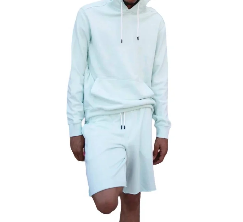 Sailor French Terry Short In Opal Classic Men's Pin