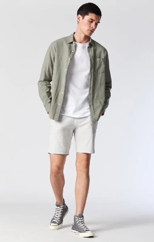 NOAH SHORTS IN OYSTER MUSHROOM TWILL Trendy Men's Bucket