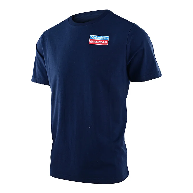 Short Sleeve Tee TLD GasGas Team Core Navy Practical Men's Multi