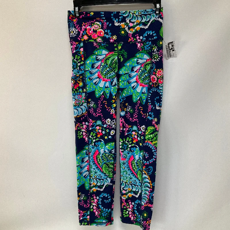 Multi-colored Athletic Leggings Capris Lilly Pulitzer, Size Xs Modern Men's 