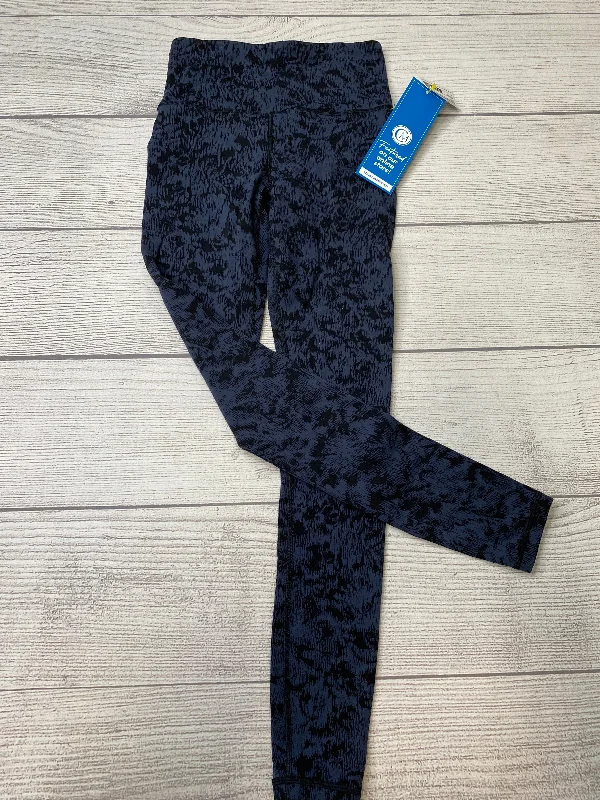 Blue Athletic Leggings Athleta, Size Xs Monochromatic All