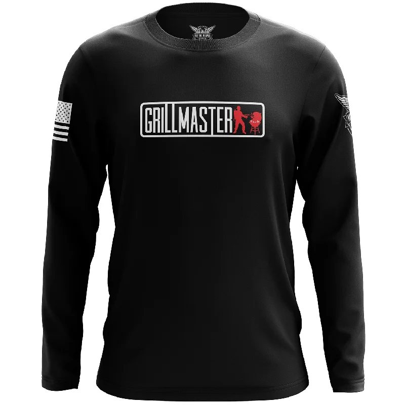 Grillmaster Long Sleeve Shirt Stylish Men's Neon