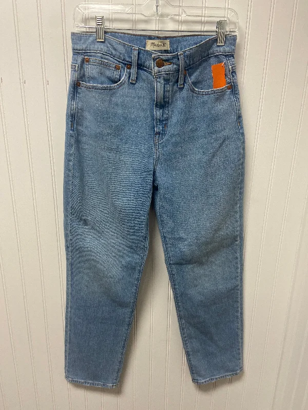 Jeans Straight By Madewell In Blue Denim, Size: 2 Athletic Men's High