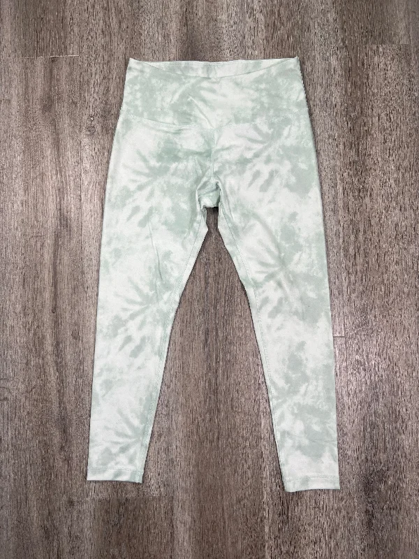 Green Athletic Leggings Mondetta, Size M Refined Men's Hand