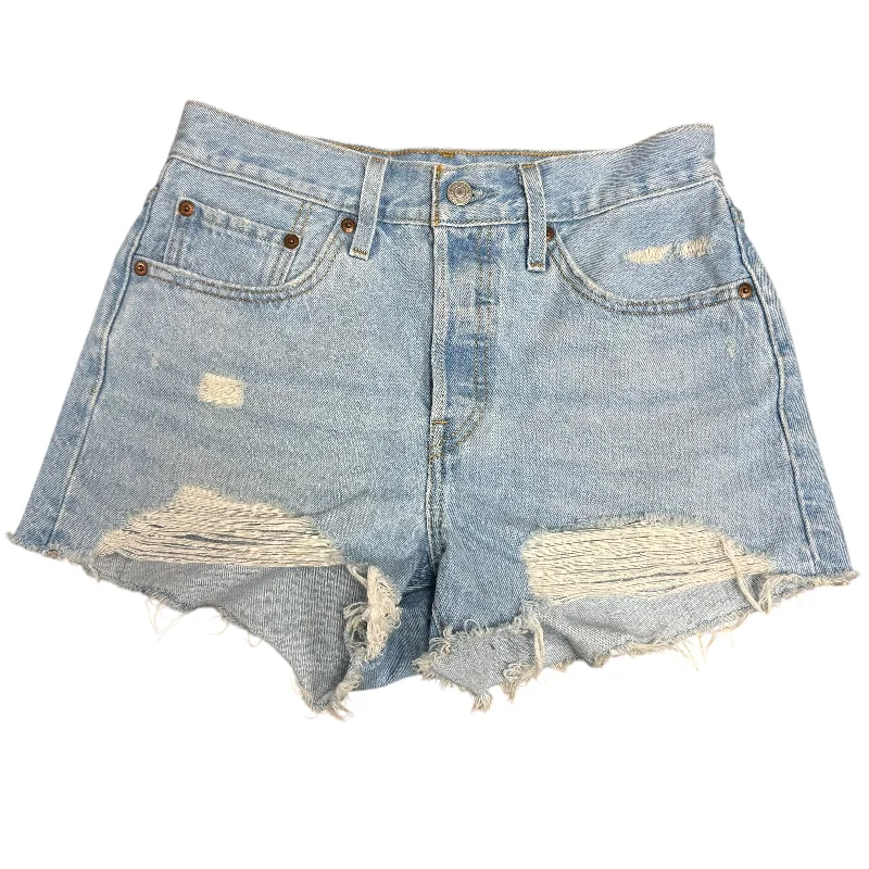 Shorts By Levis In Blue Denim, Size: 4 Vacation