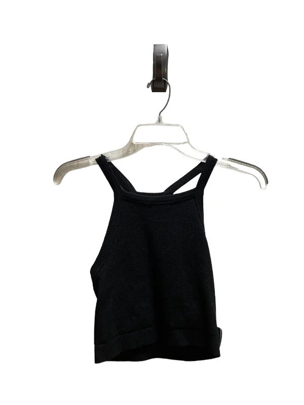 Athletic Tank Top By Fabletics In Black, Size: M Monochromatic All