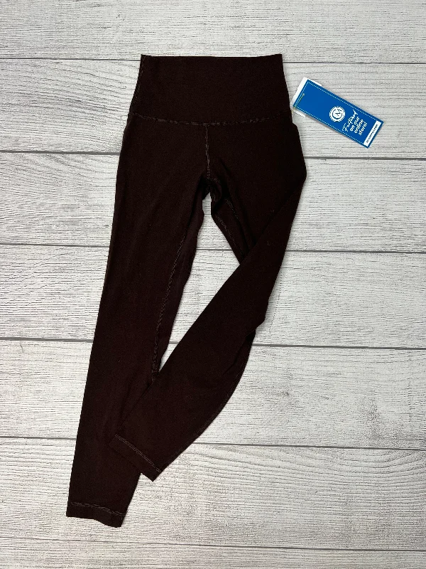 Athletic Leggings By Lululemon In Brown, Size: Xs Elegant Men's Cashmere