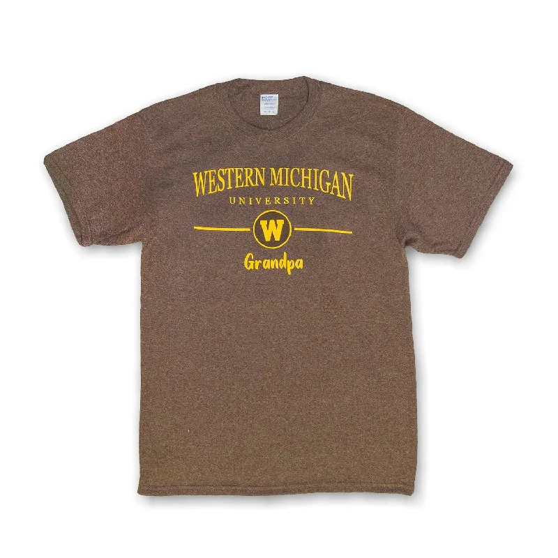 Western Michigan Grandpa Tee Elegant Men's Cashmere