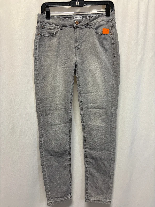 Jeans Skinny By Kensie In Grey Denim, Size: 6 Classic Men's Pin