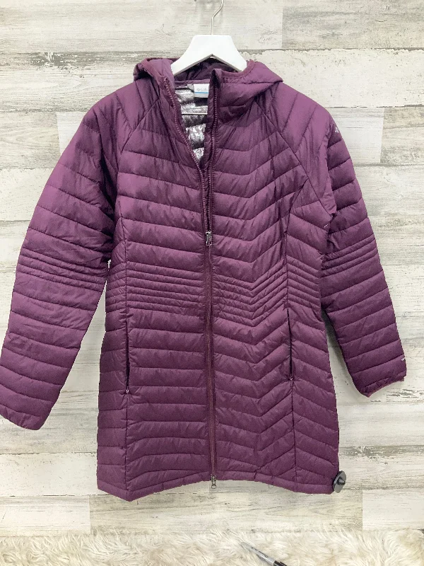 Coat Puffer & Quilted By Columbia In Purple, Size: M Masculine Men's 