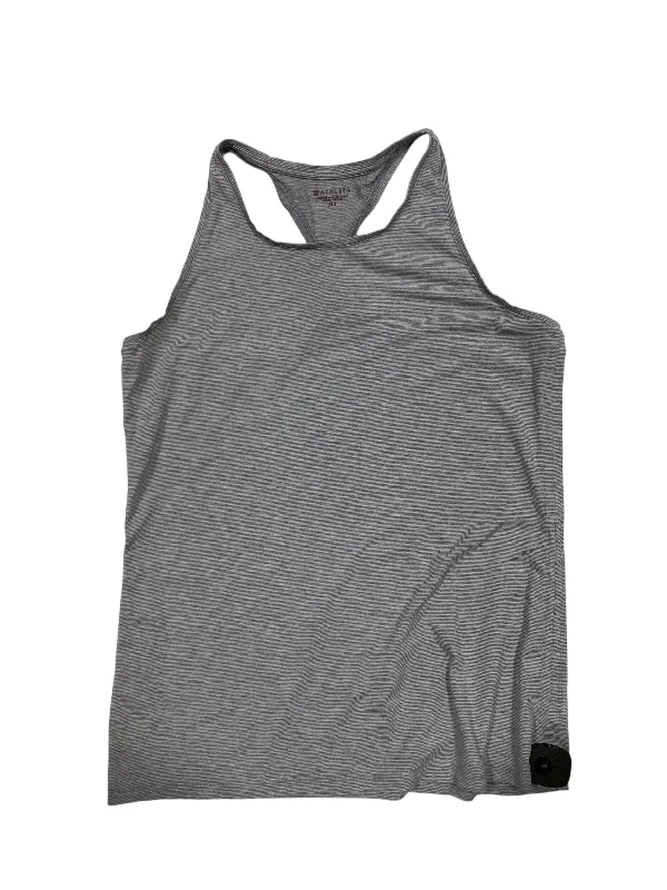 Athletic Tank Top By Athleta In Grey, Size: Xl Cclassic Men's Tweed