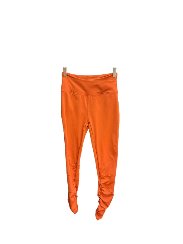 Orange Athletic Leggings Free People, Size Xs Rugged Men's Outdoor 