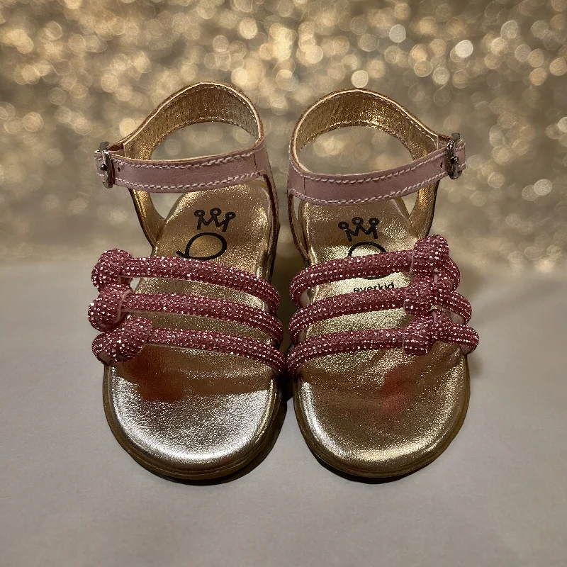 Baby Pink Crystal Sandals Hip Men's Urban