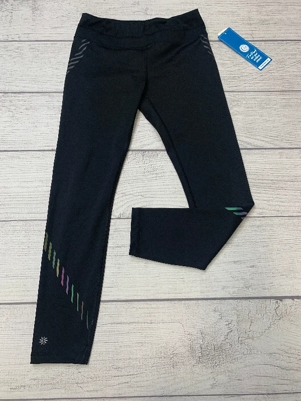 Black Athletic Leggings Athleta, Size S Casual Men's Short