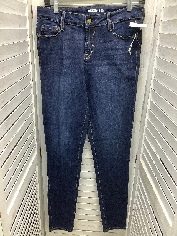 Jeans Skinny By Old Navy In Blue Denim, Size: 6l Stylish Men's Neon