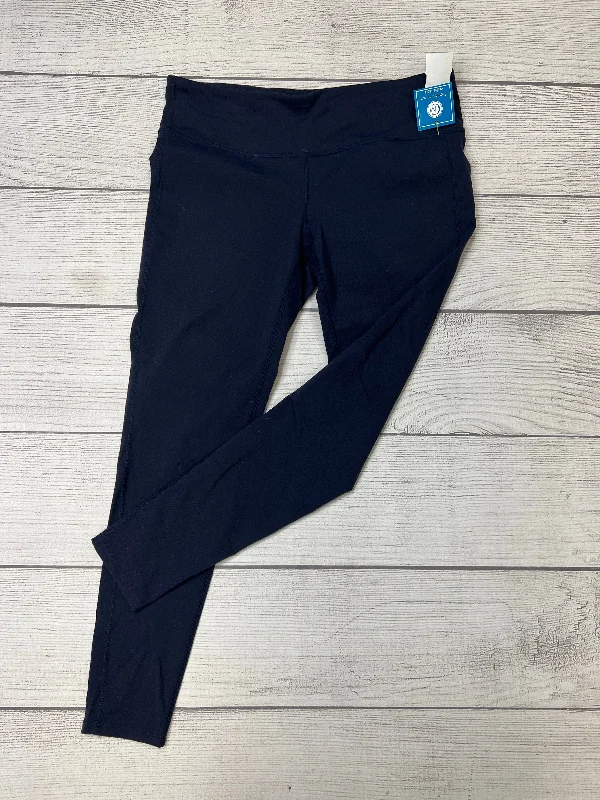 Navy Athletic Leggings Athleta, Size L Business