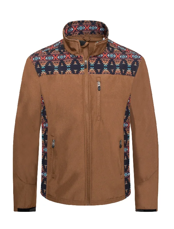 Soft Shell Men's Canvas Aztec Jacket Adventure