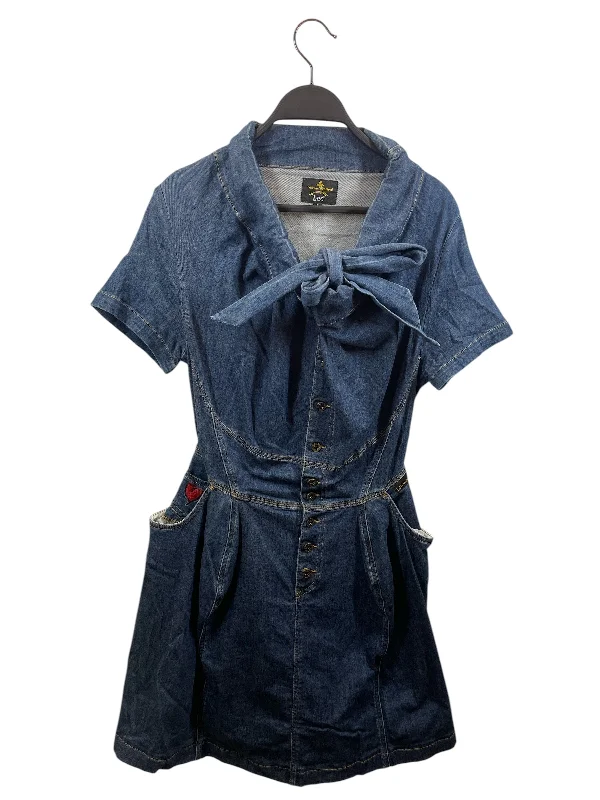 Vivienne Westwood/SS Dress/S/Indigo/Cotton/ Traditional Men's Wool