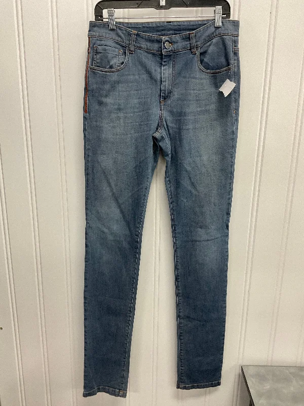 Jeans Straight By Clothes Mentor In Blue, Size: 10 British Gentleman Style