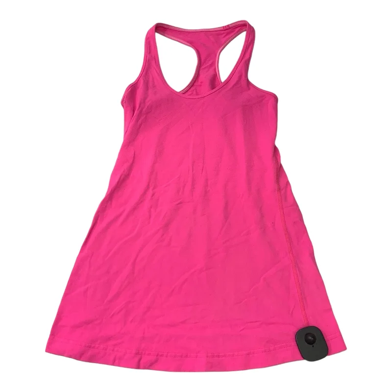 Athletic Tank Top By Lululemon In Pink, Size: S Monochromatic Office Style