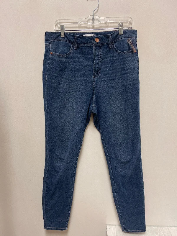 Jeans Skinny By Lc Lauren Conrad In Blue Denim, Size: 12 Bold Men's Animal