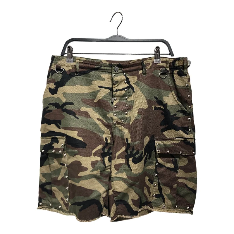 SAINT LAURENT/Shorts/36/Cotton/MLT/Camouflage/ Cozy Men's Winter